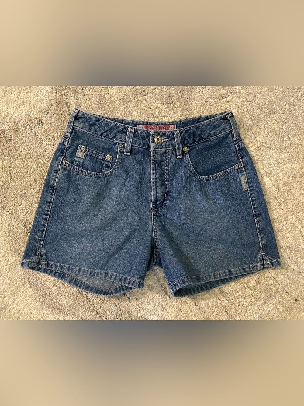 Silver Jeans Denim Vintage Shorts, Size 28